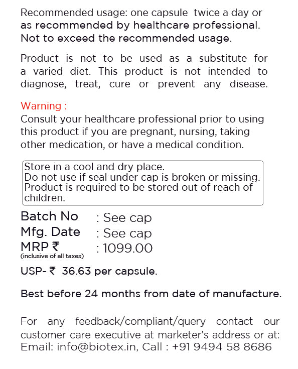 Nano Curcumin Capsules
