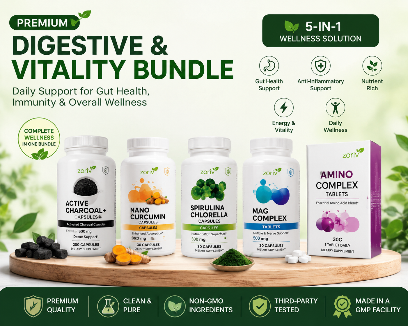 Premium Digestive & Vitality Bundle