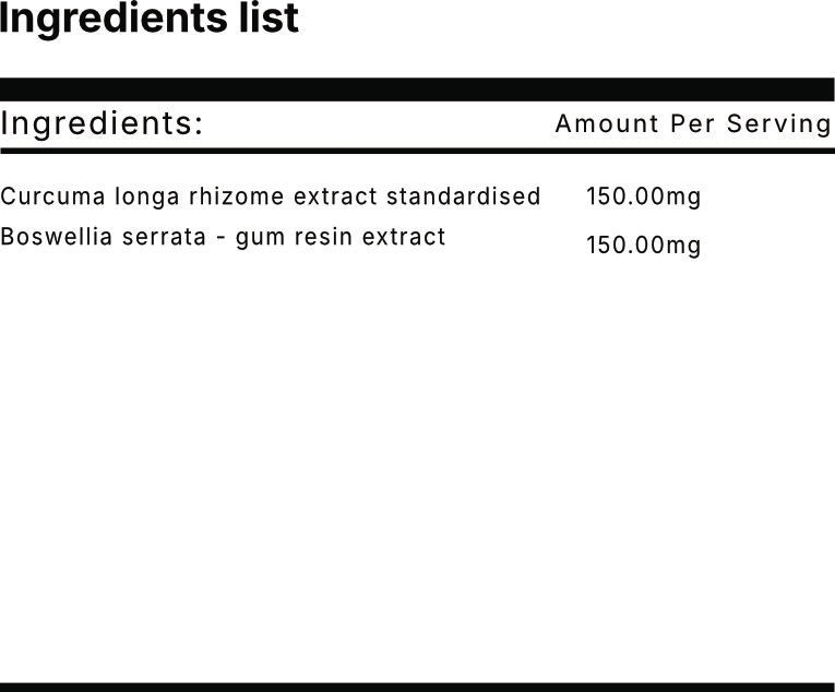 Curcuma Boswellia Capsules