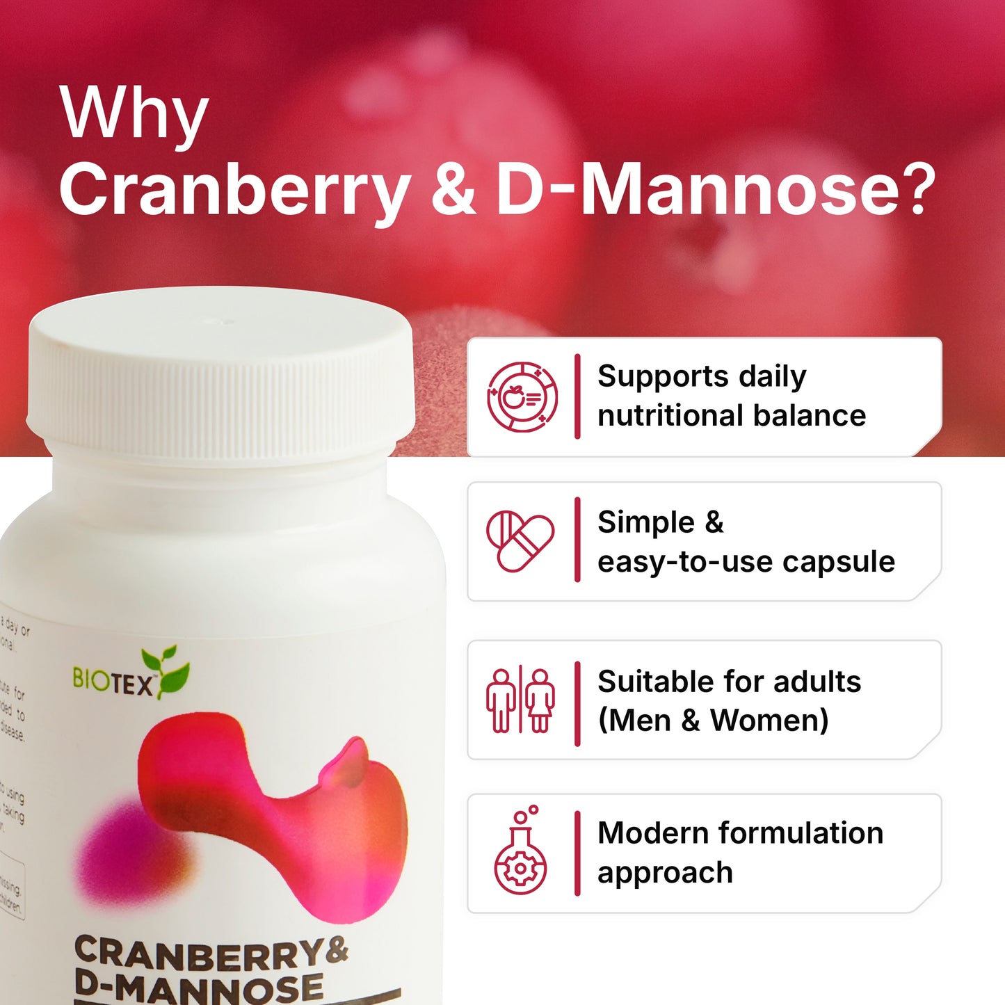 Cranberry & D Mannose Capsules