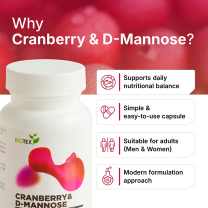 Cranberry & D Mannose Capsules
