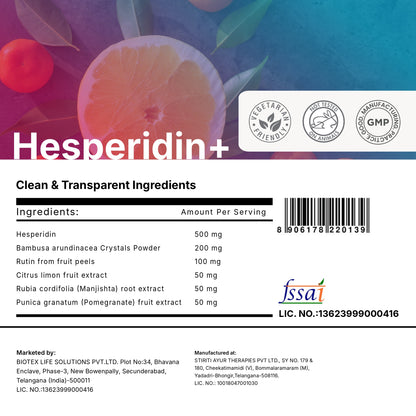Hesperidin + Tablets