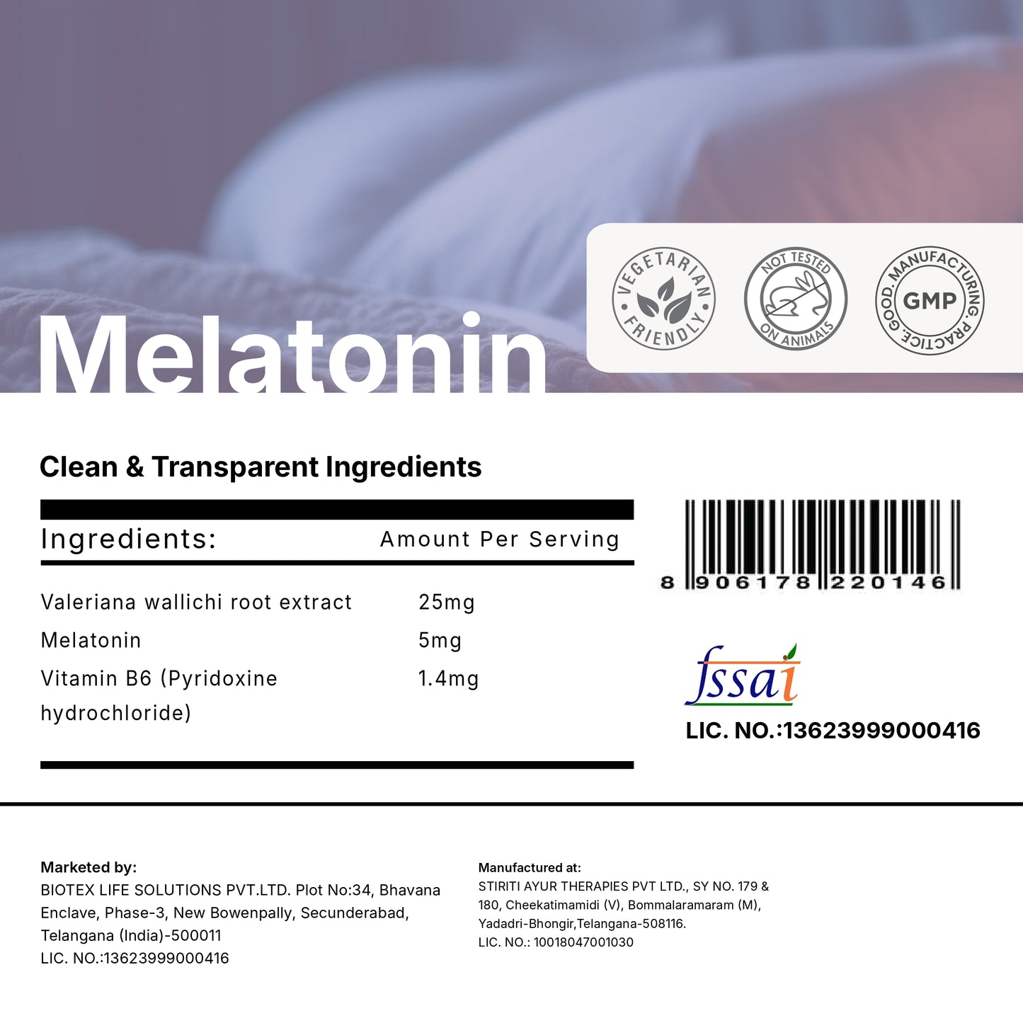 Melatonin+ Tablets