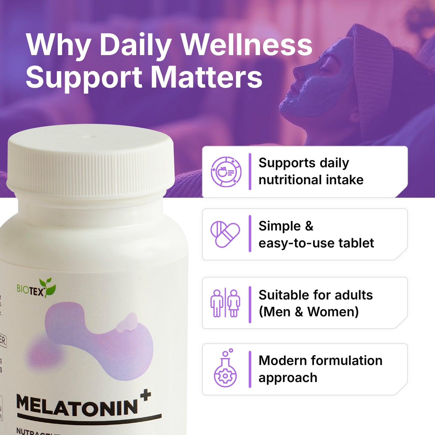 Melatonin+ Tablets
