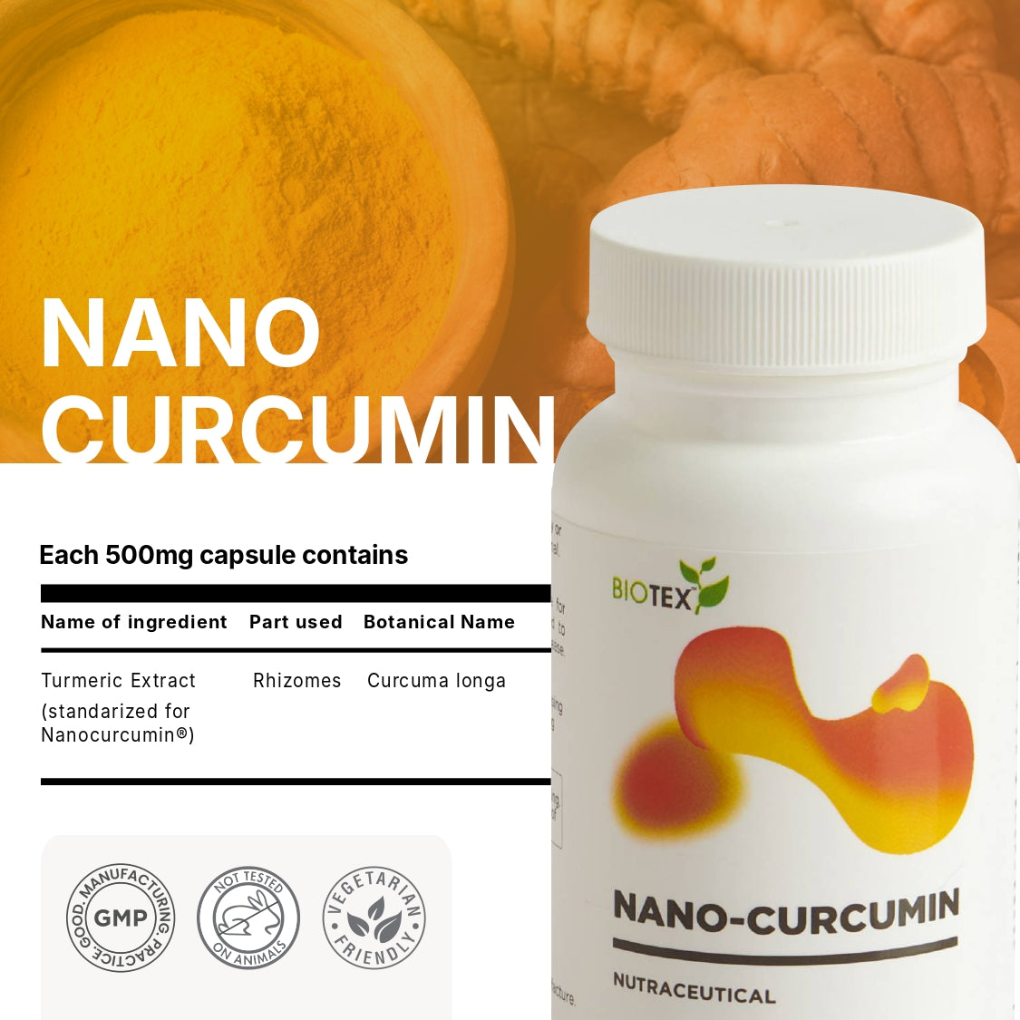 Nano Curcumin Capsules