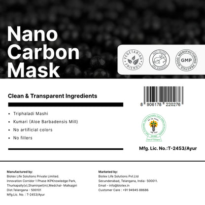 Nano Carbon Mask