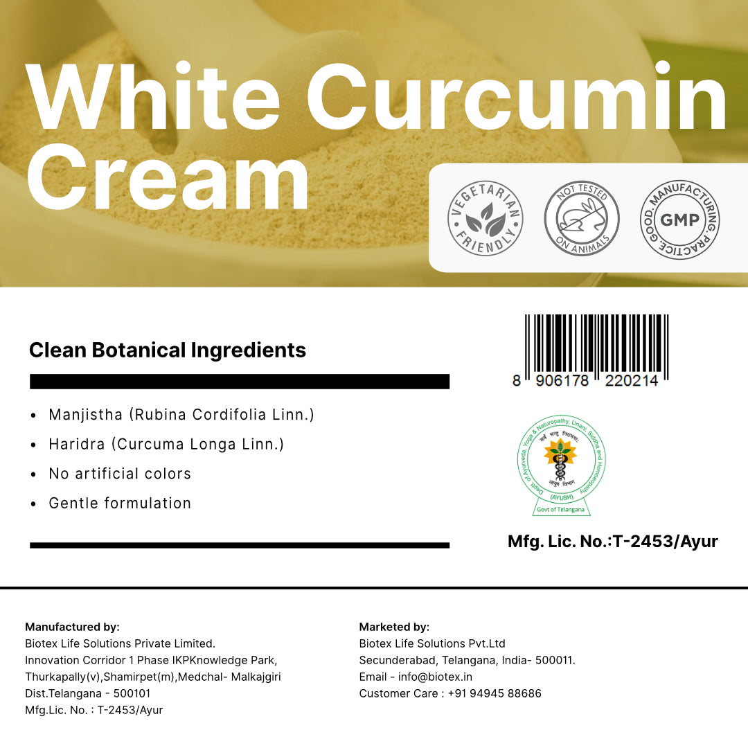 White Curcumin Cream